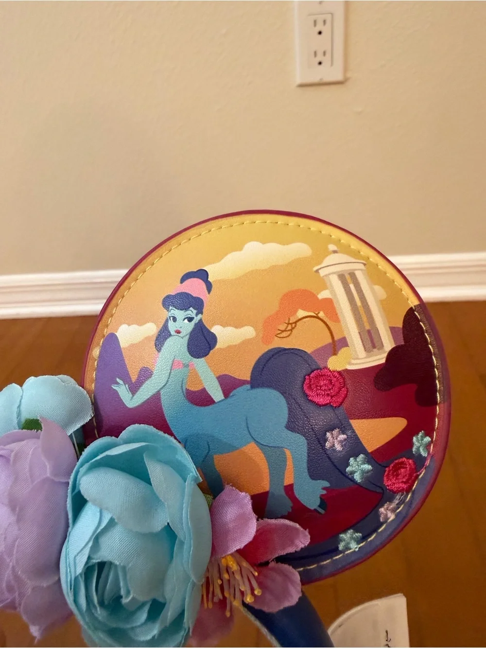 Disney Floral Pegasus & Clouds Padded Ear Headband 85 Years Collectible